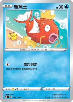 鯉魚王 — 劍&盾 SET B 065/153