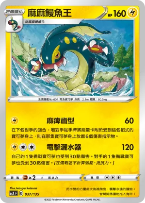 麻麻鰻魚王 — 搭檔 037/135