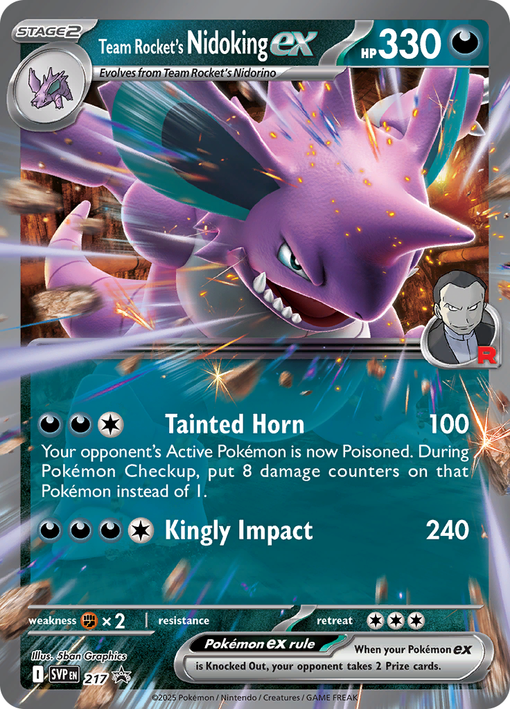 Team Rocket's Nidoking ex
