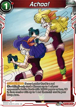 Achoo! — Vicious Rejuvenation Pre-Release Cards BT12-026