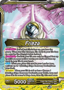 Frieza // Frieza, Resurrected — Vicious Rejuvenation Pre-Release Cards BT12-086