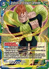 Android 16, Stalwart Defender (2021 Tournament Pack Vault Set) (Finalist Gold Stamped)