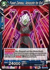 Fused Zamasu, Advocate for Evil