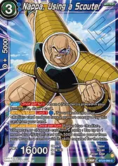 Nappa, Using a Scouter (Zenkai Special Release Pack)