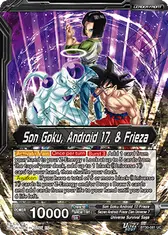 Son Goku, Android 17, & Frieza // Universe 7 Team-Up