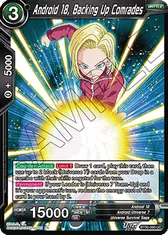 Android 18, Backing Up Comrades