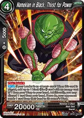Namekian in Black, Thirst for Power