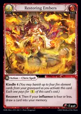 Restoring Embers