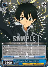 Getting the Holy Sword, Kirito