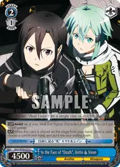 In the Face of "Death", Kirito & Sinon (Parallel Foil)