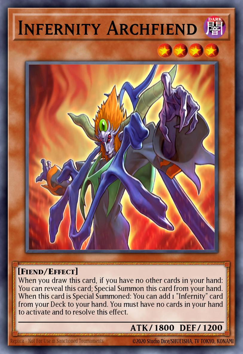 Infernity Archfiend, Yu-Gi-Oh! 5D's World Championship 2009: Stardust Accelerator promotional cards WC09-EN001