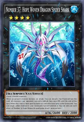 Numéro 37 : Espoir Tissé Dragon Araignée Requin